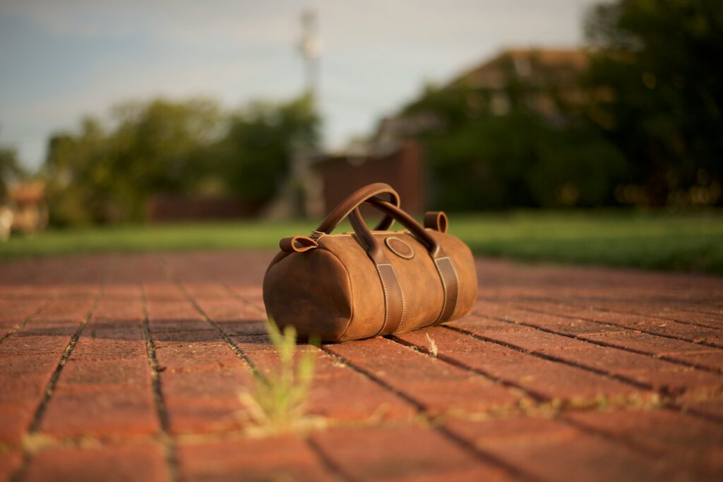 Classic Leather Weekend Bag