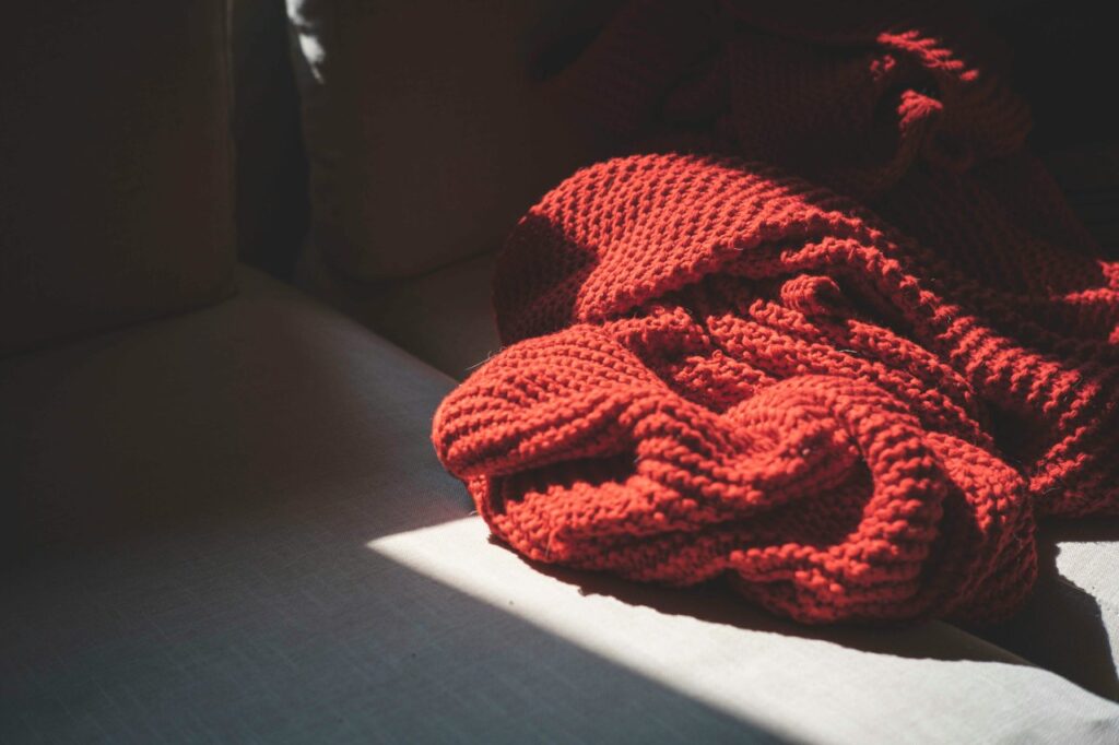 Organic Cotton Throw Blanket
