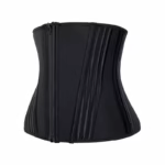 Side profile of 15 steel bone waist cincher corset