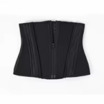 Back support view of 15 steel bone waist cincher corset