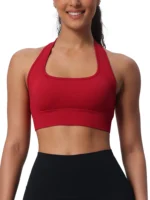 Seamless Halter Sports Bra - Image 7