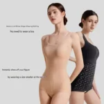 Lace Applique Plus Size Shapewear Set - Image 2