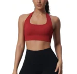 Seamless Halter Sports Bra - Image 2