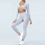 Long Sleeve Butt Lifting Activewear Set - Image 8