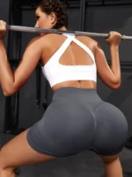 Seamless Scrunch Butt Gym Shorts - Image 4