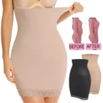 High Waist Tummy Control Shapewear Half Slip - Image 2