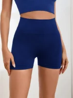 Seamless Scrunch Butt Gym Shorts - Image 2