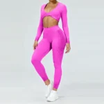 Long Sleeve Butt Lifting Activewear Set - Image 7