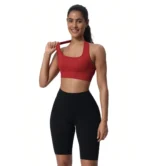 Seamless Halter Sports Bra - Image 3