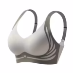 Women's Seamless Wire Free Comfort Lift Bra (4-Pack) in Green - front view
