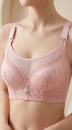 2-Pack Women's Floral Lace Full Coverage Underwire Bra - side view