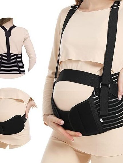3-in-1 Postpartum & Maternity Ergonomic Belly Support Band – Colombian Shapewear by Curviery