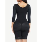 Colombian Hourglass Faja with Arm Compression Sleeves & Lace Trim - Image 7