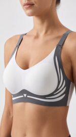 Women's Seamless Wire Free Comfort Lift Bra (4-Pack) in Green - lifestyle view