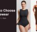 How to Choose Shapewear guide cover with Curviery bodysuit and shaper dress.