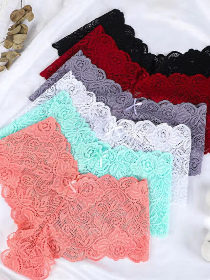 Women's Floral Lace Hipster Panties