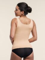 Diamond Neckline Sculpting Bust-Support Shape Tank Top - Image 2