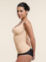 Diamond Neckline Sculpting Bust-Support Shape Tank Top - Image 3