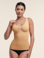 Diamond Neckline Sculpting Bust-Support Shape Tank Top - Image 7
