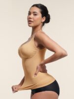 Diamond Neckline Sculpting Bust-Support Shape Tank Top - Image 8