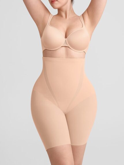 Seamless bonded waistband detail